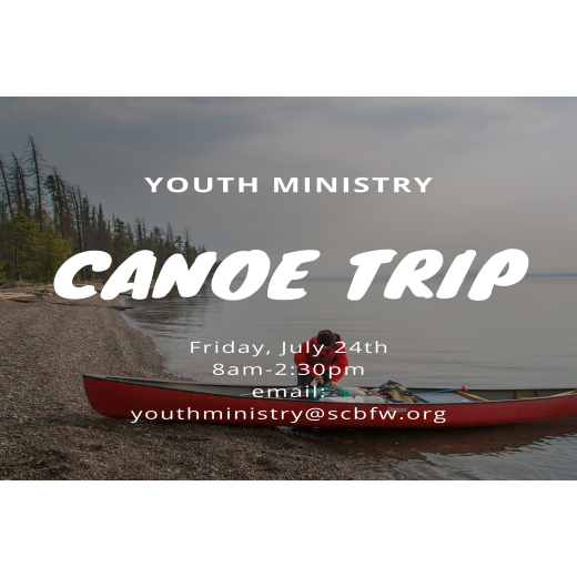 Youth Ministry Canoe Trip for High School
