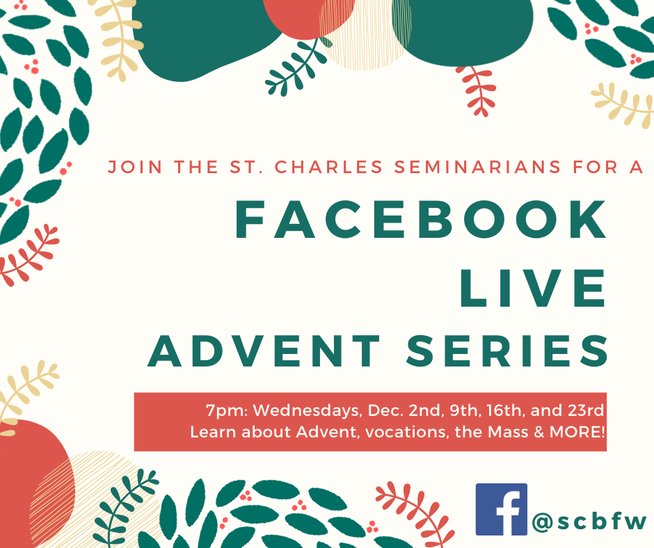 Facebook Live Advent Series with the Seminarians (Dec 23)