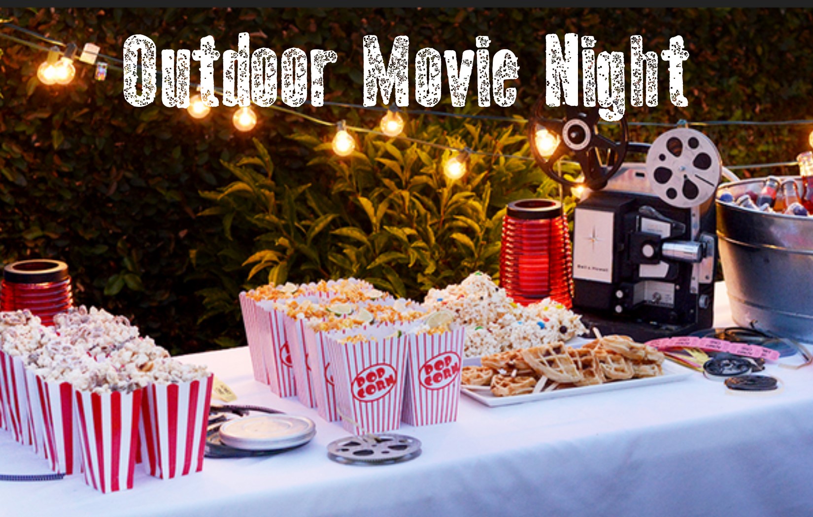 Outdoor Movie Night sponsored by HASA (Aug 4, 2023)