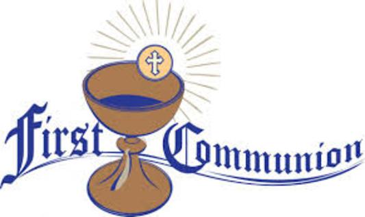 1st Communion Mass 1:00pm (May 2, 2021)
