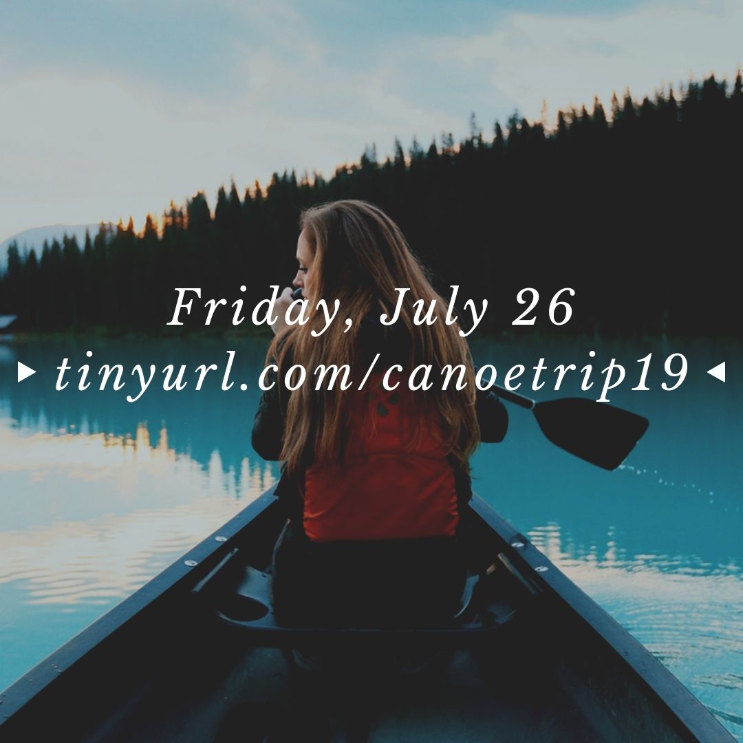 High School Ministry Canoe Trip