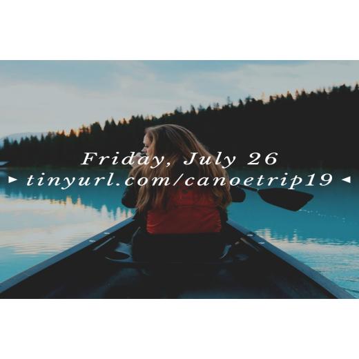 High School Ministry Canoe Trip