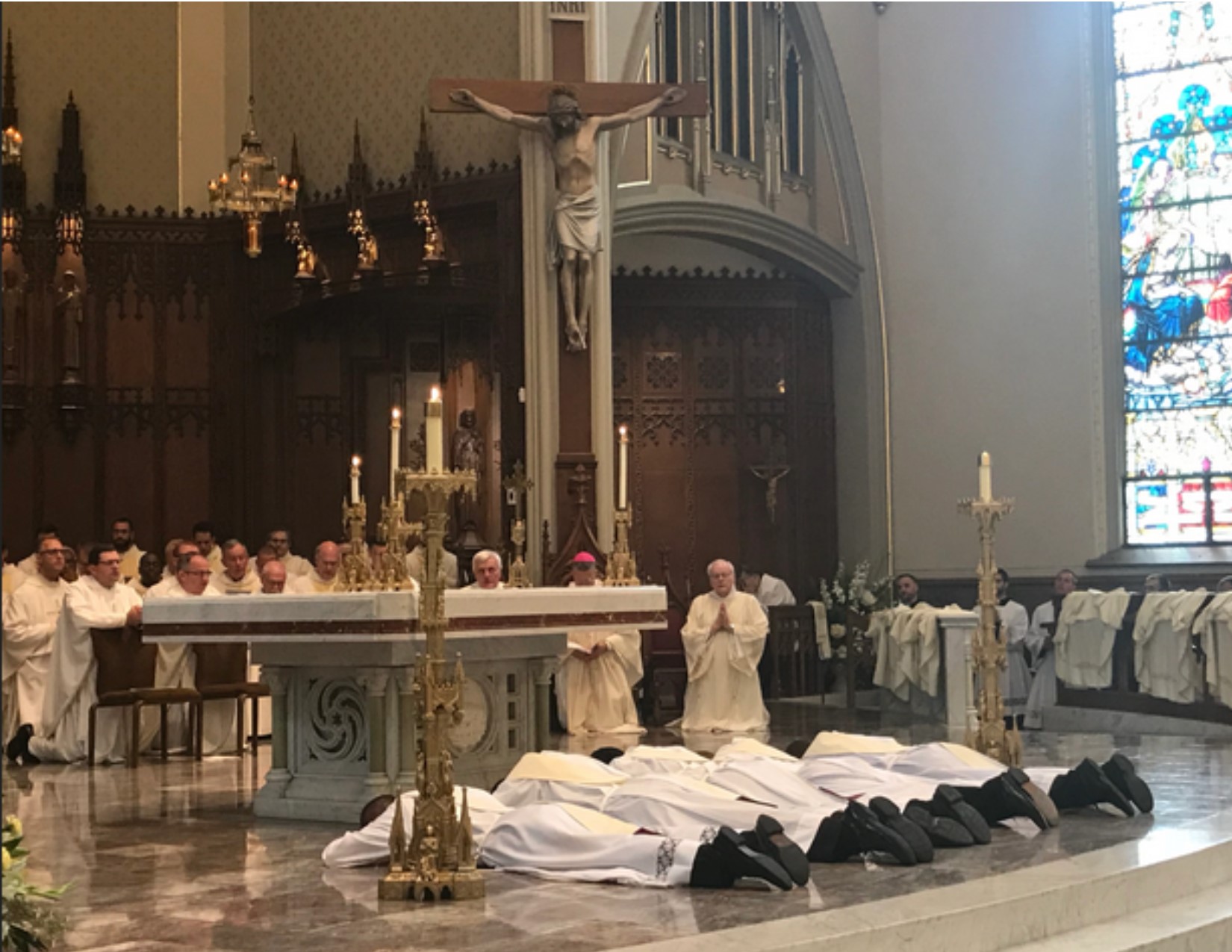 ​Priesthood Ordination, Deacon Jake Schneider and classmates (June 3, 2023)