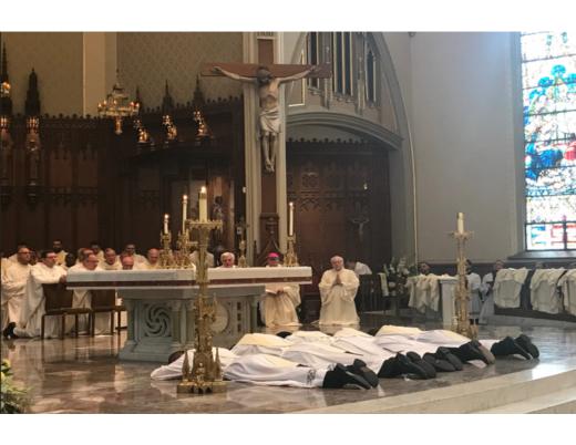 ​Priesthood Ordination, Deacon Jake Schneider and classmates (June 3, 2023)
